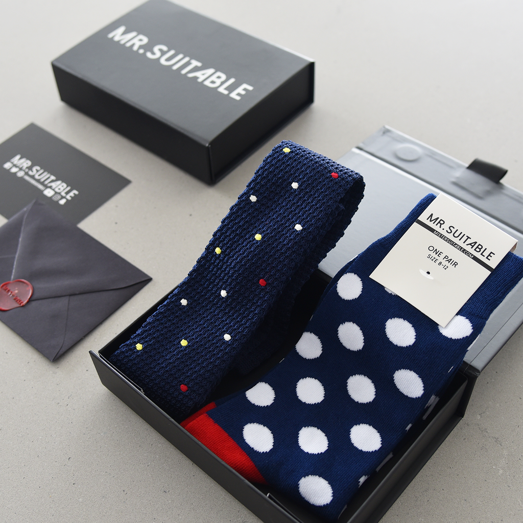 Dots & Co. - Gift Box (Tie/Sock Combo)