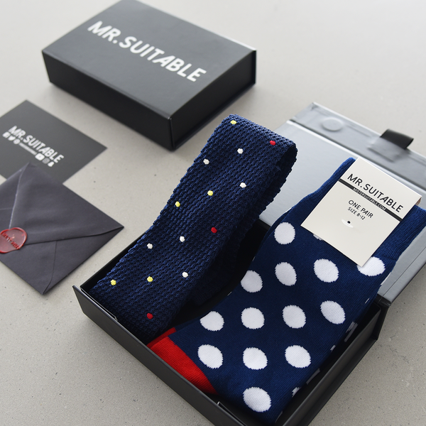Dots & Co. - Gift Box (Tie/Sock Combo)