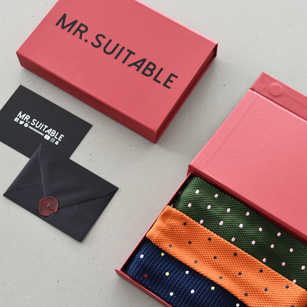 Knit Starter Kit - Gift Box (Three Ties)